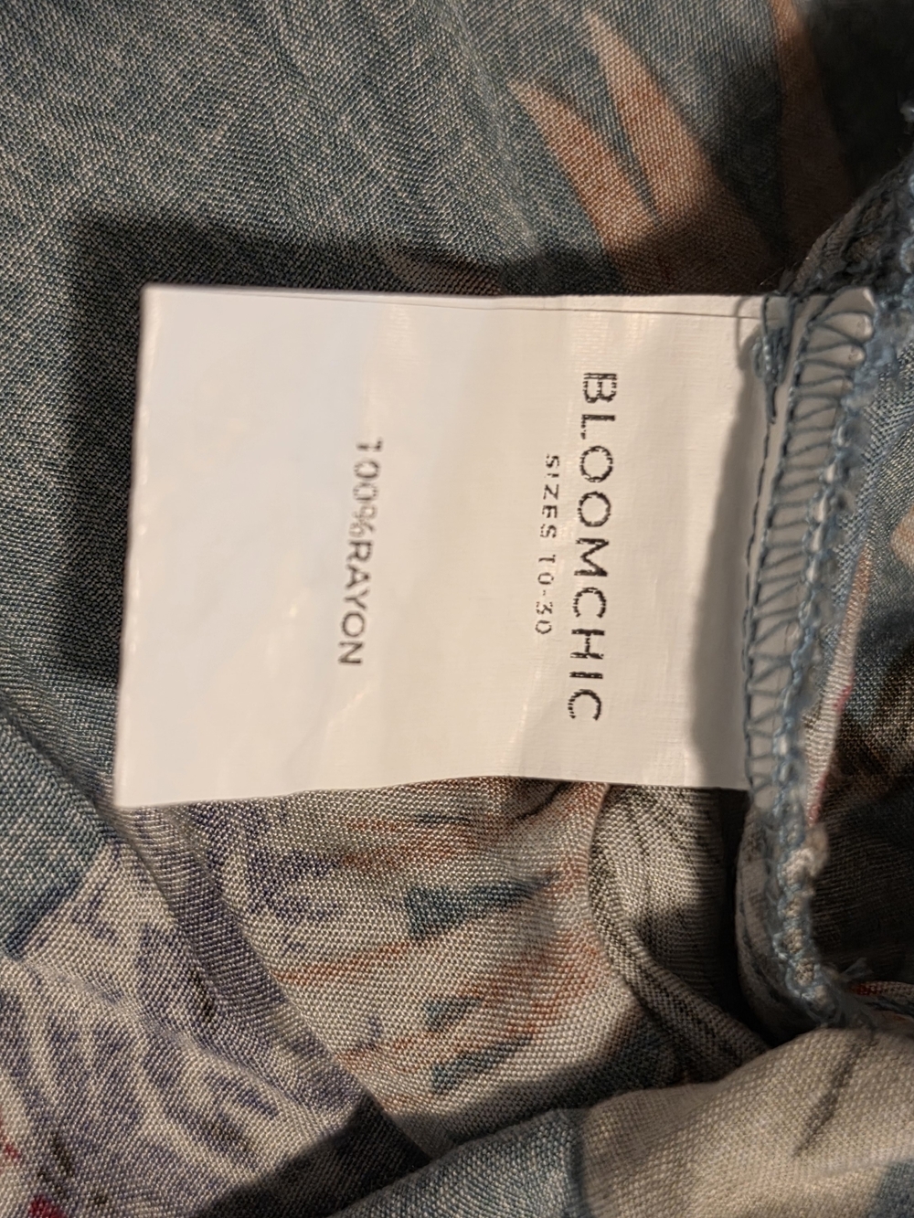 BloomChic Light Olive Geen Floral Maxi Dress - Picture 8 of 10